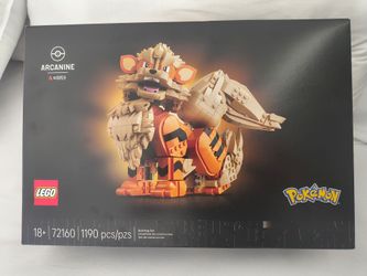 Sealed LEGO Pokemon Arcanine 72160 (1190 pcs) – Brand New Aug 2026 Release, Cash Pickup
