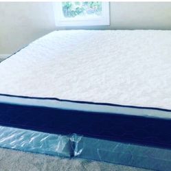 Set King Pillow Top 13”+King Split Box Brand New We Delivery All Cities Pay On Delivery 