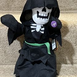Hyde & eek Target Halloween Animated Dancing Skeleton Grim Reaper New
