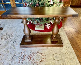 Restoration Hardware Monastery Console Table