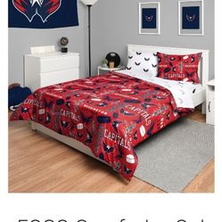 FOCO NHL Washington Capitals 5 Full Piece Comforter Set