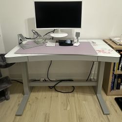 Tresanti Adjustable Sit/Stand Desk (White)