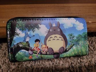 Totoro Wallet with zipper Brand New