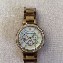 Rose Gold Michael Kors Watch 