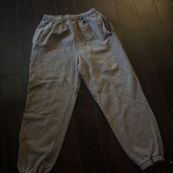 Grey Fleece Sweatpants