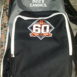 San Francisco Giants See’s Candies 60th Anniversary Backpack