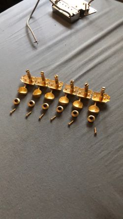 Gold Kluson Tuning Machines