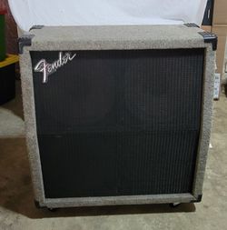 GREAT SOUNDING Fender 4x12 Speaker Cab, HM4-12A!
