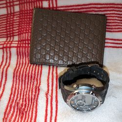 Men's GG Wallet Authentic ((Watch Not For Sale))