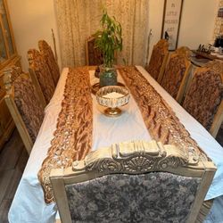 Dining Table Set 12 pieces