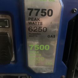Ford 7750 Generator Dual Fuel