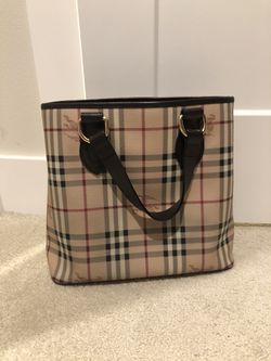 Authentic Burberry tote