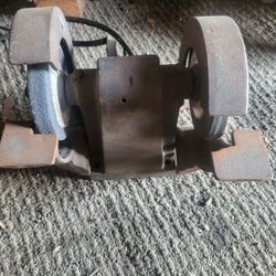 Early Craftsman Bench Grinder Belt Driven
