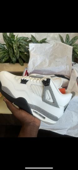 Jordan 4 White Cement