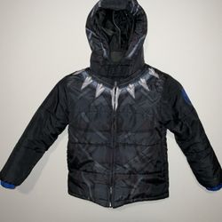 Kids Black Panther Coat - SIZE 6