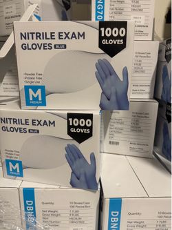 Disposable Nitrile Gloves 1000/pcs