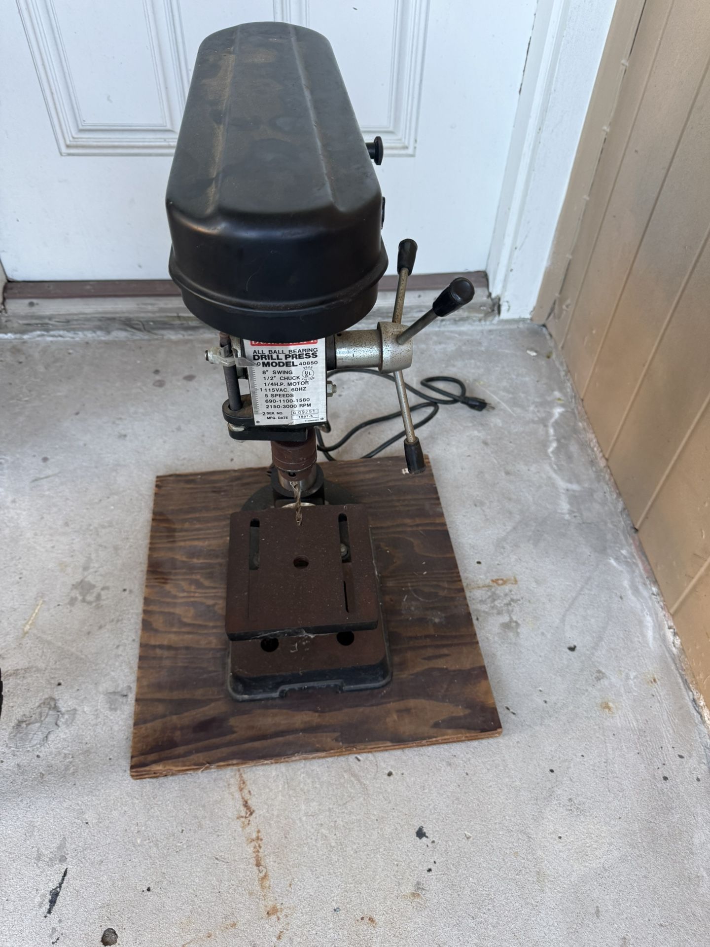 drill press