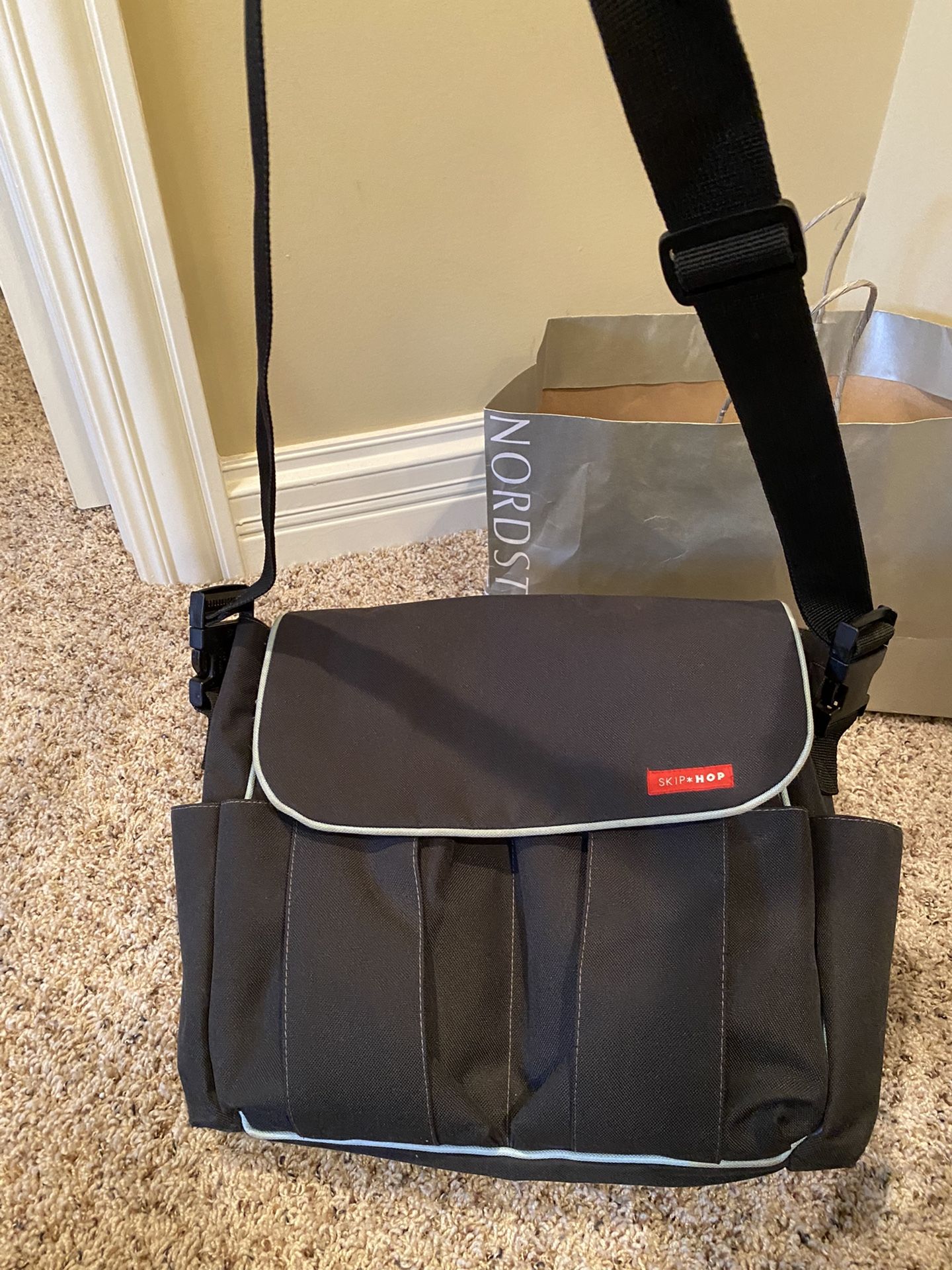 Skip Hop Black Diaper Bag
