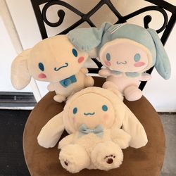 Hello kitty & friends plushies