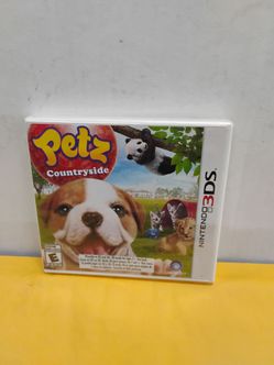 This is a sealed copy of the simulation video game Petz Countryside for the Nintendo 3DS console