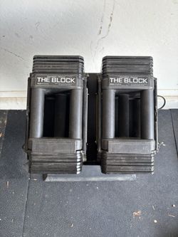 Powerblock The Block Adjustable Dumbbells And Stand