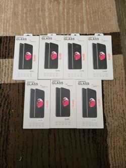 7 I Phone 7 And 8 Glass Screen Protectors