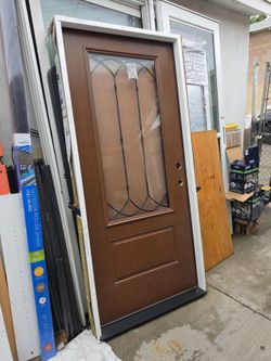Front door 36x80 fiberglas