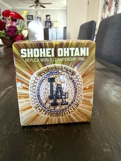 Shohei Ohtani 2025 World Series ring