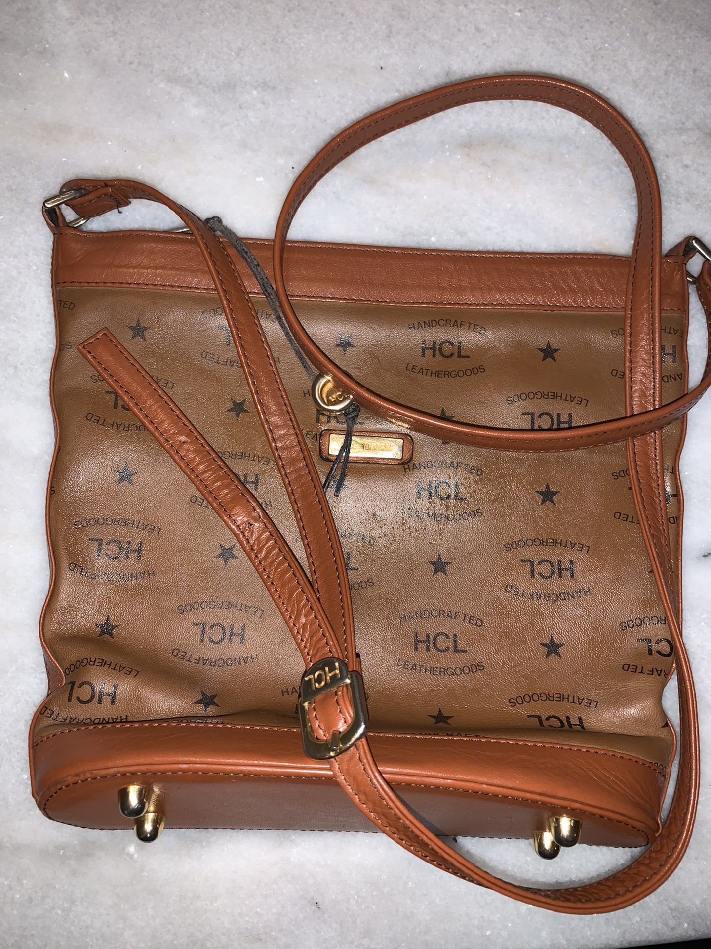 Authentic European HCL messenger bag