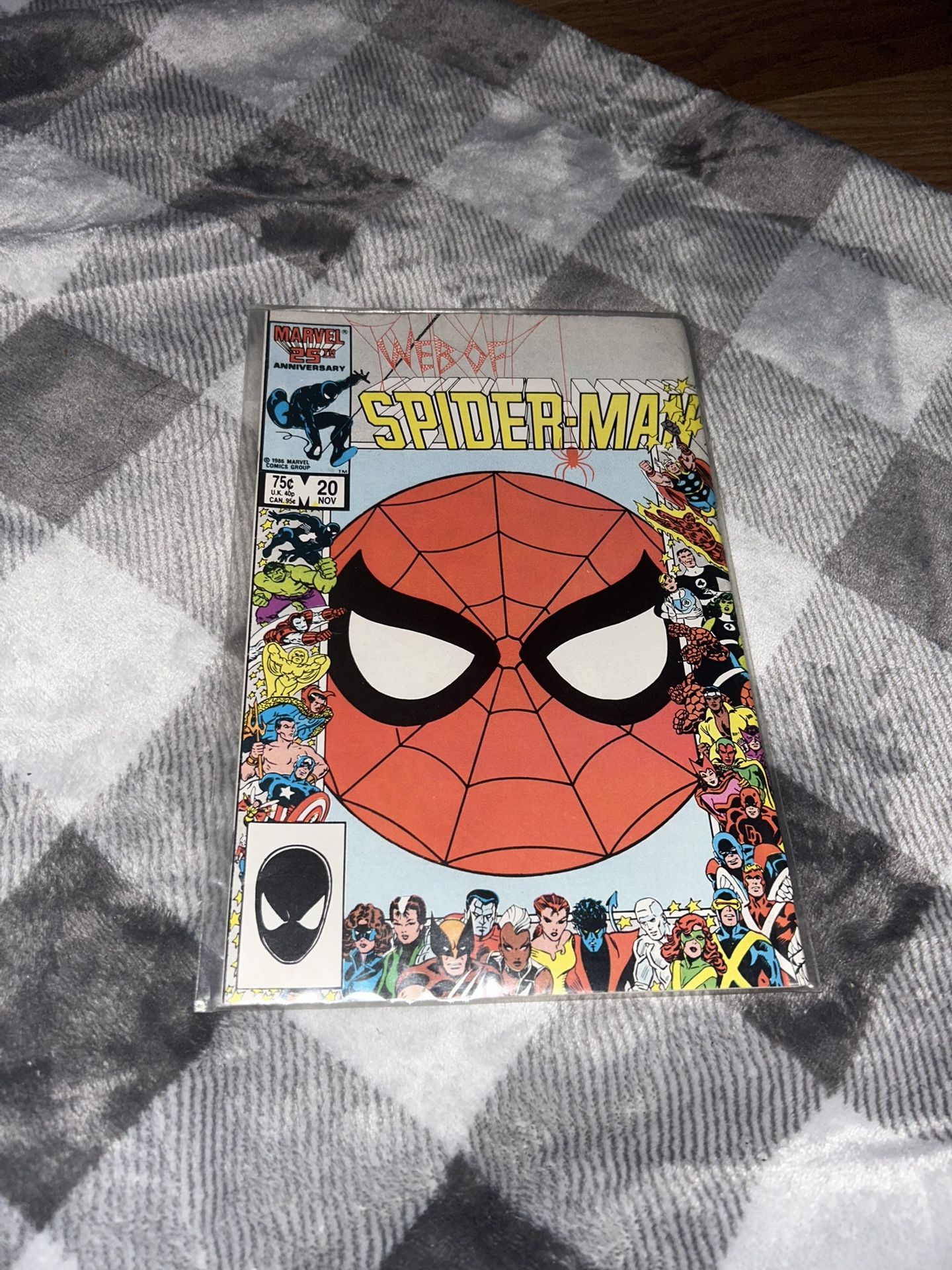 Spider Man comic book