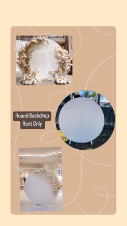 Backdrops And stands