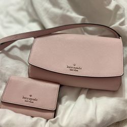 Kate Spade Dana Small Flap Crossbody Bag And Wallet 