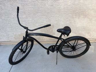 26” Men’s Colby Diablo beach cruiser in matte black