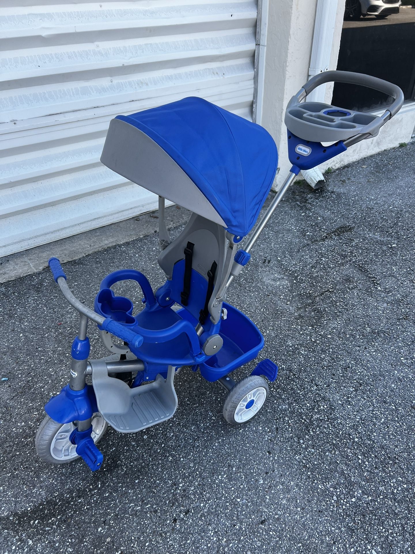 Little Tikes Perfect Fit 4-in-1 Trike Learn To Ride Bicycle Push Bike! Excellent condition! Retails $110+