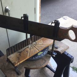 Vintage miter saw