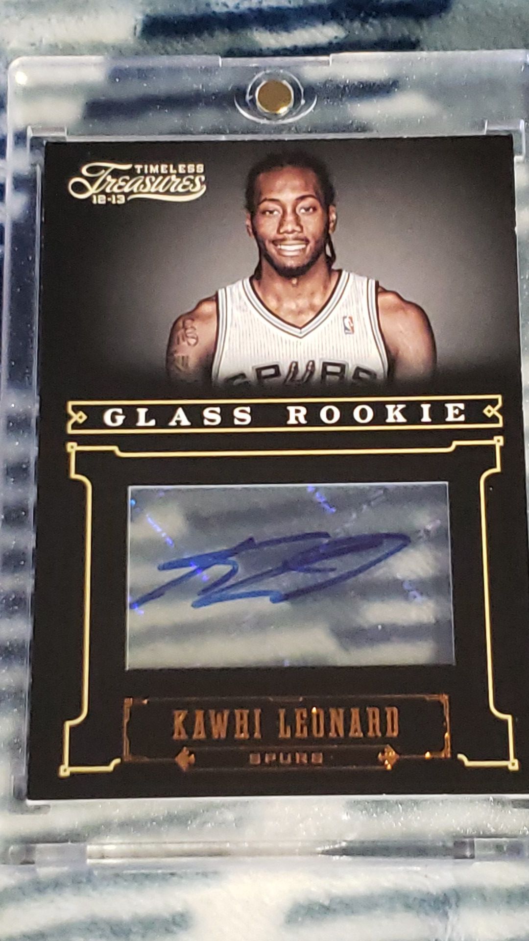 Kawhi Leonard rookie Auto