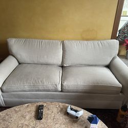 White Couch / Loveseat
