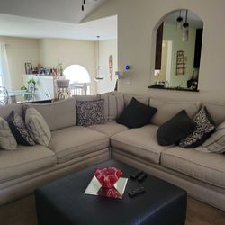 Sectional with Chair. Ottoman NOT included...