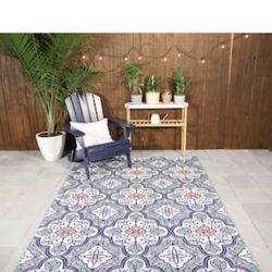 5x7 Indoor/ Outdoor Area Rug 