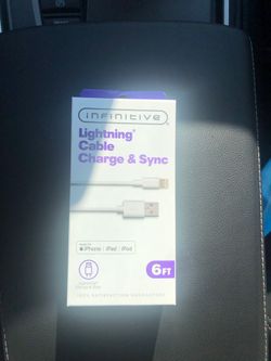 Infinitive 6ft iPhone/iPad/iPod Charging Cable