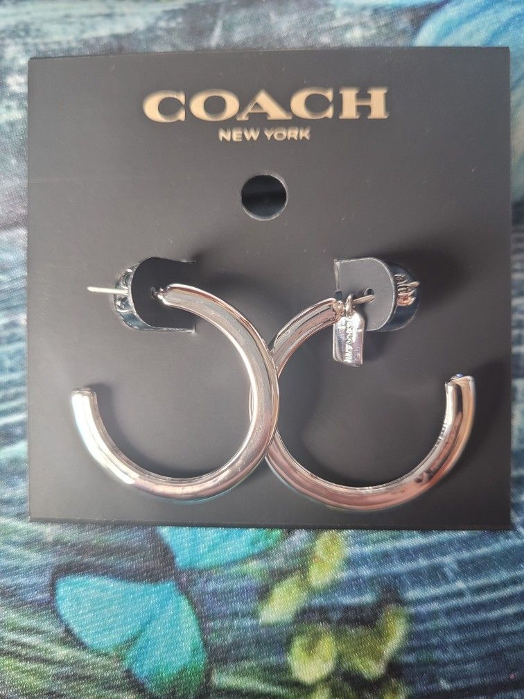 Coach Hoop Earrings