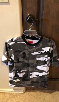 Supreme Snow Camo Tee Small