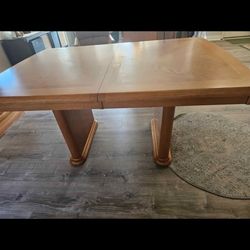 Solid Wood Dining Room Table