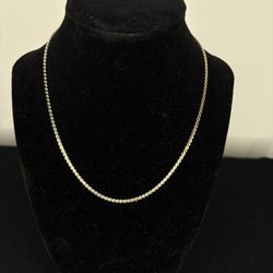 14k gold s link chain