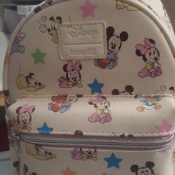 Loungefly Mickey And Friends Baby Backpack