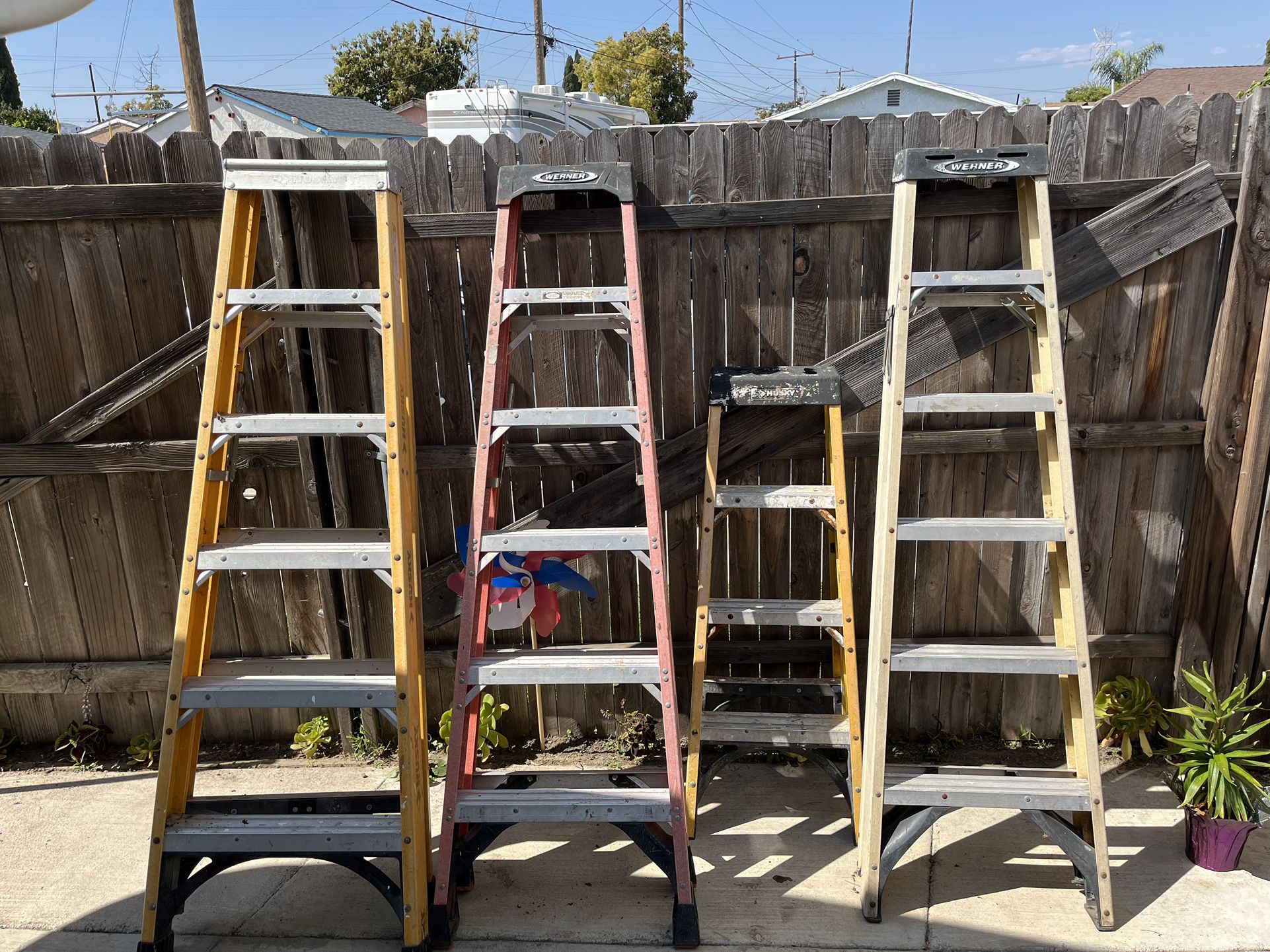 Fiberglass Ladders Ladder 6ft And 4ft
