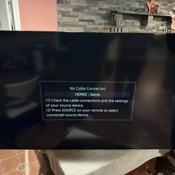 Smart Tv Samsung 65 Inch Good Condition New Control 