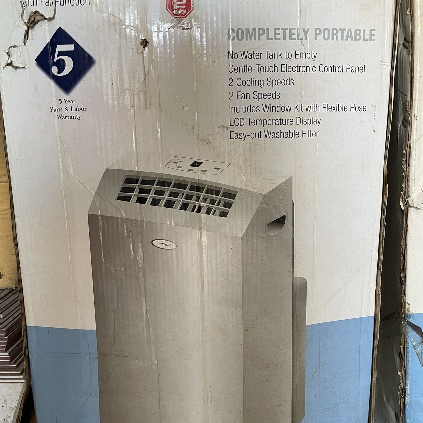 Two Portable Air Conditioners 8,000 BTU
