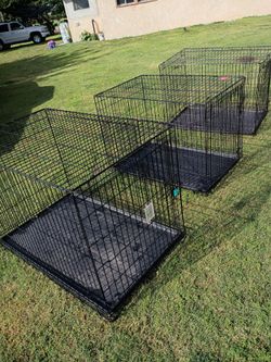 3 Large dog cage
