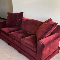 Comfy Couch With Beautiful Pillows